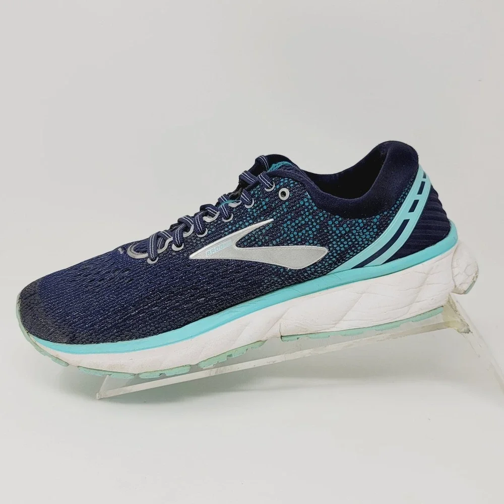Brooks Ghost 11 Women's Sneakers Sz 9.5 B Running Shoes Navy Blue Casual